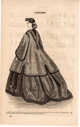 Godey's fashion print