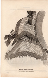 Godey's fashion print