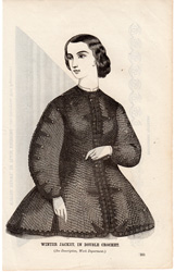 Godey's fashion print