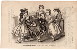 Godey's fashion print