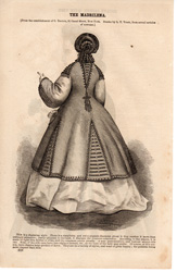 Godey's fashion print