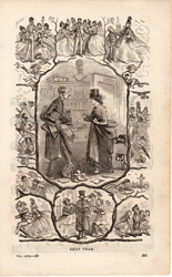 Godey's fashion print