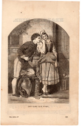 Godey's fashion print