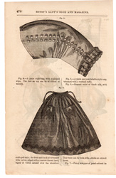 Godey's fashion print