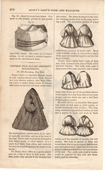 Godey's fashion print