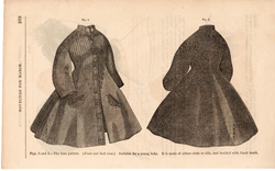 Godey's fashion print