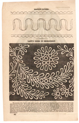 Godey's fashion print
