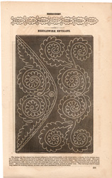 Godey's fashion print