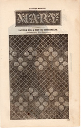 Godey's fashion print