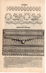 Godey's fashion print