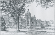 The Parliament Buildings, Victoria, British Columbia