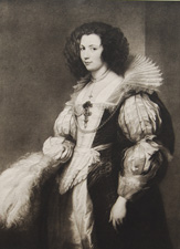 Maria Luigia de Tassis by Sir Anthony van Dyck