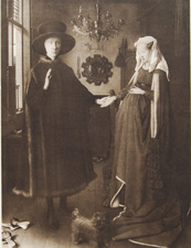 Portraits of John Arnolfini and His Wife by Jan Van Eyck