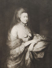 Elizabeth, Viscountess Folkestone by Thomas Gainsborough