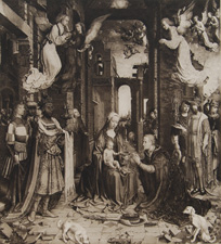 Adoration of the Magi by Jean Gossaert, called Mabuse