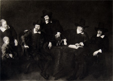 The Regents of the Leprosy Hospital by Ferdinand Bol