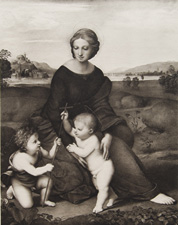 Madonna in the Meadow by Raphael Sanzio