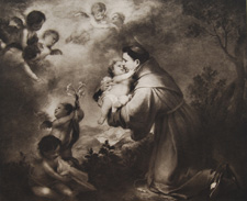 Vision of St. Anthony of Padua by Bartolome Esteban Murillo