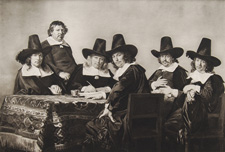 The Governors of the Hospital for Poor Children by Jan de Bray