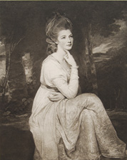 Elizabeth, Countess of Derby by George Romney