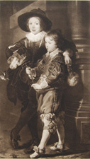 Albert and Nicholas Rubens by Peter Paul Rubens