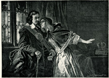 Cromwell's Daughter Entreats Him to Refuse the Crown