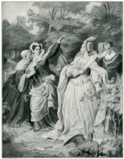 Elizabeth defied by Mary Stuart