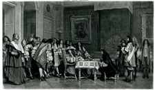Moliere at Breakfast with Louis XIV