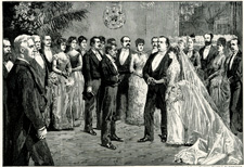 The Ceremony at Grover Cleveland's Marriage