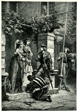 Bayard Taking Leave of the Ladies of Brescia