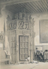 In the Council Room of the Town Hall, Oudenarde