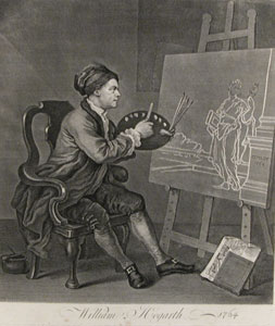 Hogarth Painting the Comic Muse