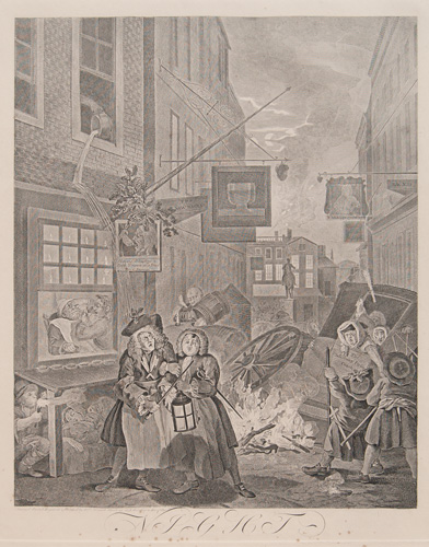 EVENING BY WM HOGARTH