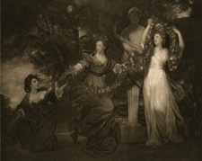 The Graces Decorating a Terminal Figure of Hymen