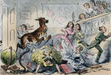 The 'Benicia Boy' astonishes Miss Birche's Establishment