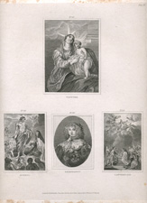 147-150: Vandyke, Rubens, Rembrandt, Langben Jan