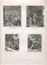 184-187: Van Slingandt, F. Mieris Jr., Dusart