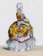 Court Dress, George 2nd-1745