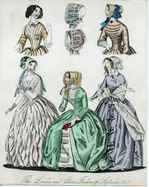 The London and Parish Fashions for September 1848