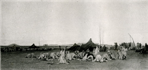 Evening Prayer in the Sahara