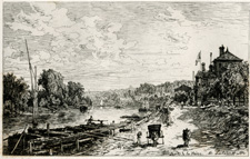 Le Bas Meudon on the Seine