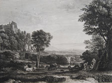 Claude Lorraine engraving 1741-1746