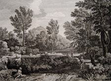 Gaspar Poussin engraving 1743