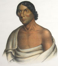 Pa-she-nine, a Chippewa chief