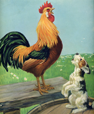 Children's book illustrations of animals (1940s)