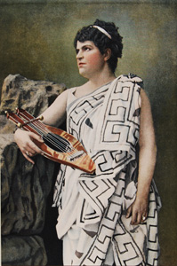 Madame Sofia Scalchi as Orpheus