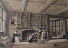 Fireplace in Drawing Room, Speke, Lancashire