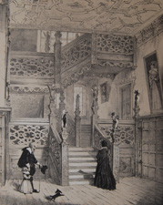 Staircase, Crewe Hall, Cheshire