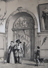 Entrance to the Grand Staircase, Holland House, Kent
