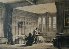 Bay Window in Dining Room, Haddon Hall, Derbyshire